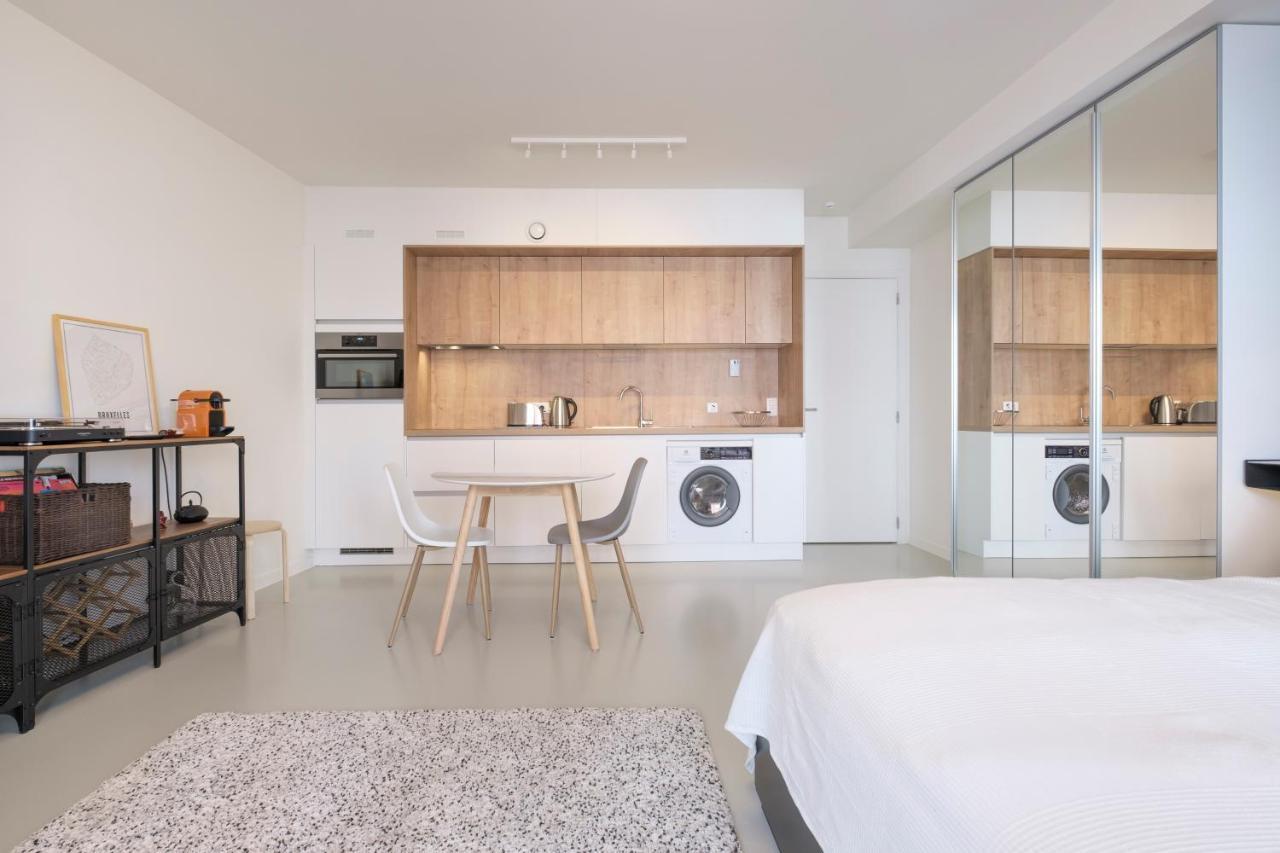 Mini Loft With Terrace Apartment Brussels Exterior photo