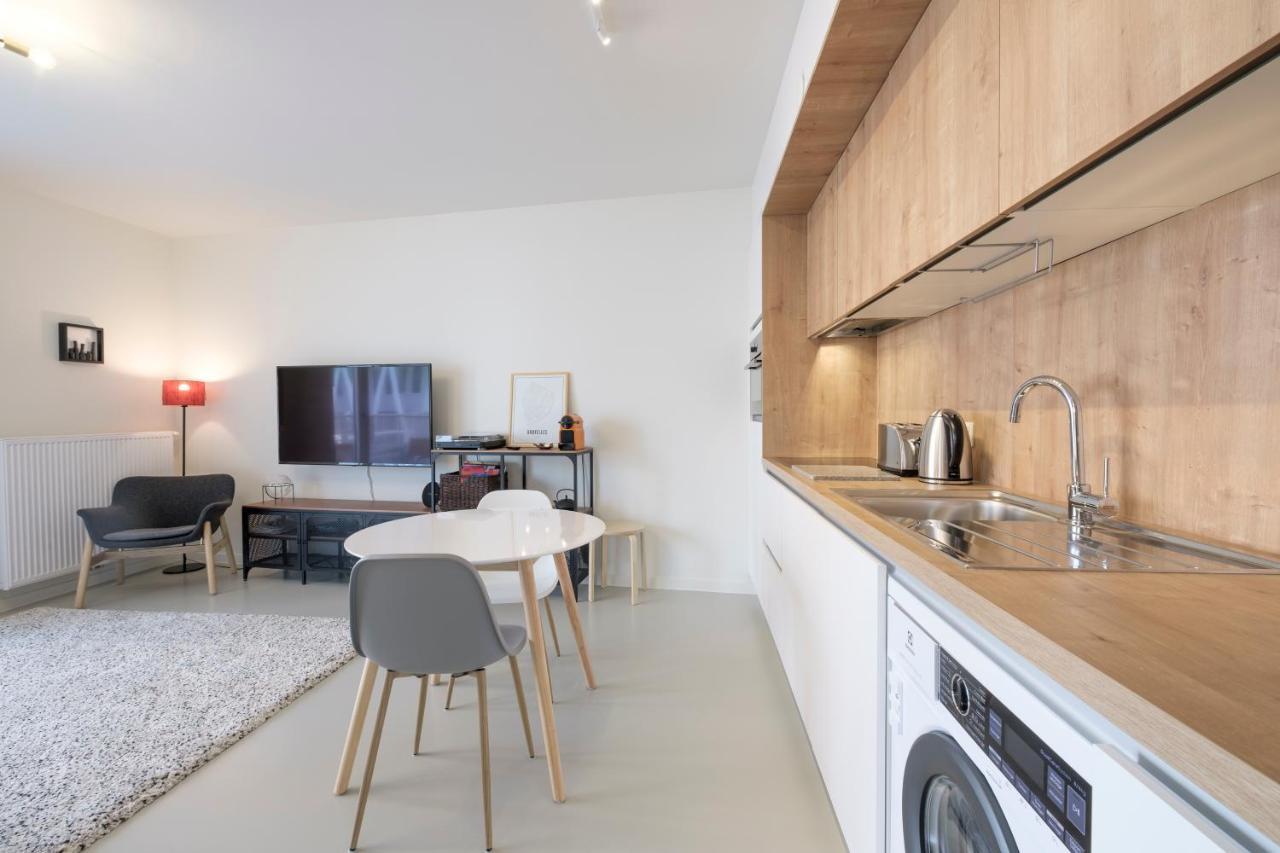 Mini Loft With Terrace Apartment Brussels Exterior photo